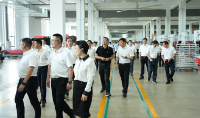 紹興市政府調研團點贊金帝“未來工廠”項目，樹立薯類銷售行業新標桿